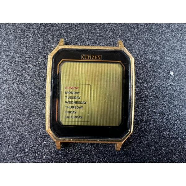 CITIZEN ヴィンテージ オールドデジタル シチズン 全面表示