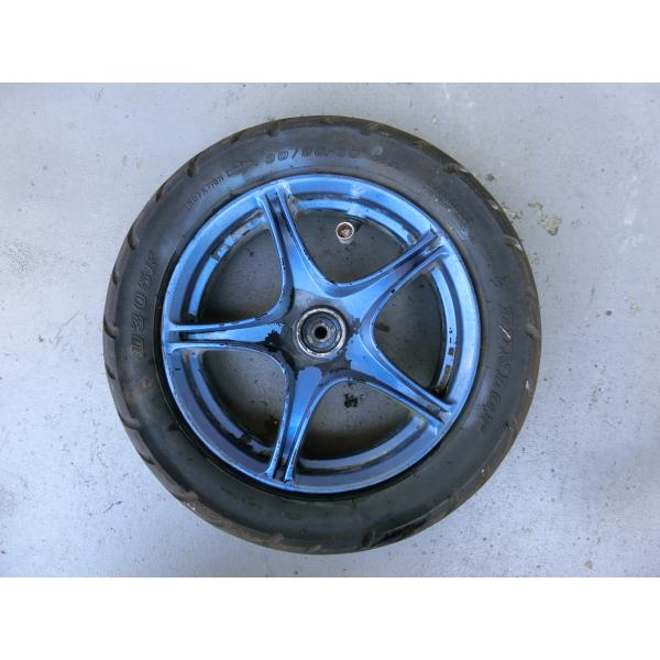 ヤマハ純正ジョグエボリューションSA16J/フロント/リア/ホイール前後セット