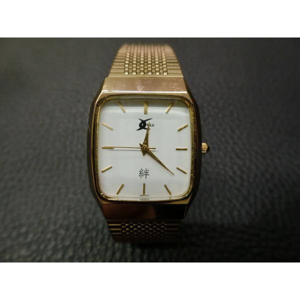 KLU アナログ時計 3針 クォーツ 腕時計 ジャンク 管理No.43132