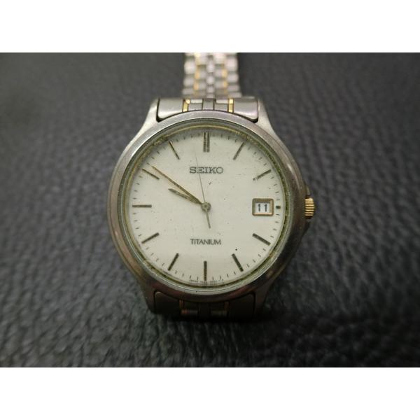 SEIKO（セイコー） チタニウム TITANIUM アナログ時計 3針 クォーツ 