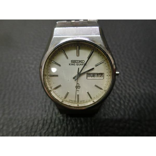 SEIKO（セイコー） キングクォーツ KING QUARTZ アナログ時計 3針
