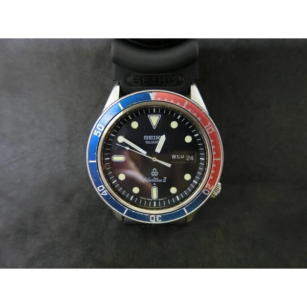 セイコー　SEIKO ペプシベゼル　7546-606A SilverWaveZ SEIKO（セイコー） ダイバーズウォッチ ペプシベゼル シルバーウェーブ