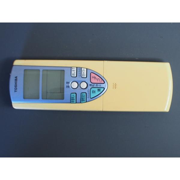 TOSHIBA（東芝） 中古 エアコン リモコン 型番: WH-F1P 管理No.4722