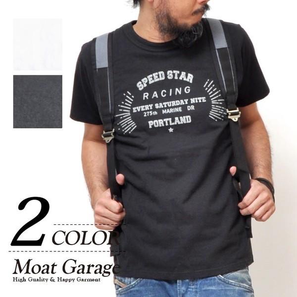 アメカジ Tシャツ メンズ 半袖 厚手 かっこいい おしゃれ 30代 40代 50代 Smc 0132 Ss Moat Garage モートガレージ 通販 Yahoo ショッピング