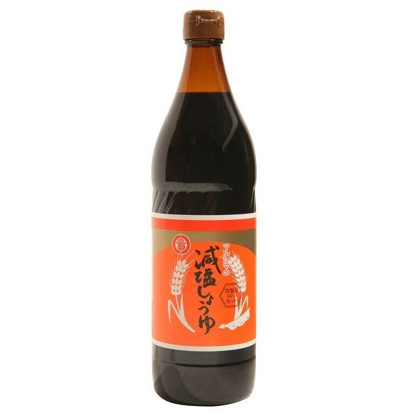 しょう油 醤油 マルシマ 丸島醤油 減塩醤油 (塩分約8%) 900ml×５本 まとめ買い送料無料