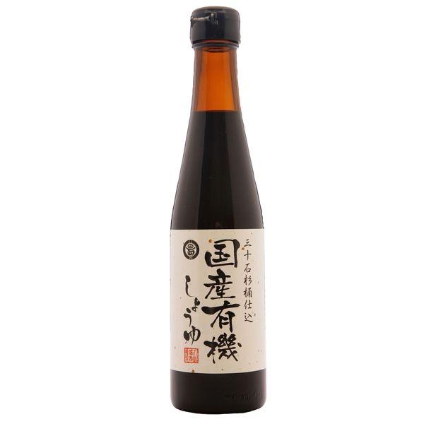 しょう油 マルシマ 天然醸造 国産有機しょうゆ 300ml