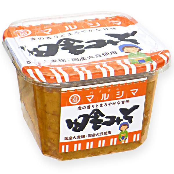 マルシマ 田舎みそ 味噌 リニューアル品 800g