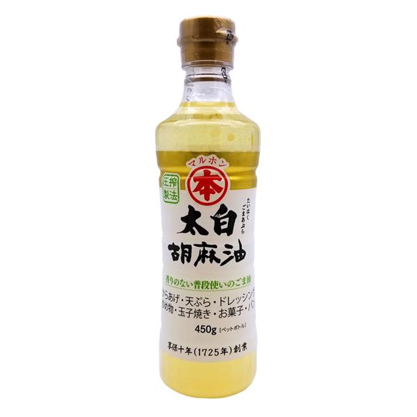 他サイト： 太白 胡麻油 マルホン ペットボトル入 450gの商品画像