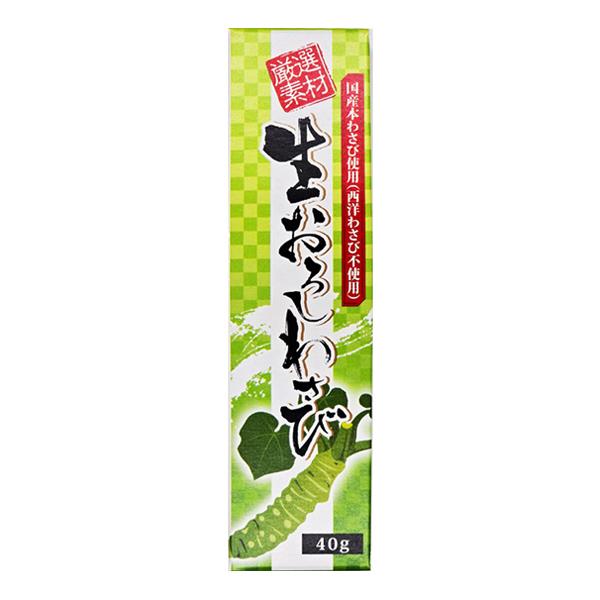 東京フード 厳選素材 生おろしわさび チューブ入り 40g