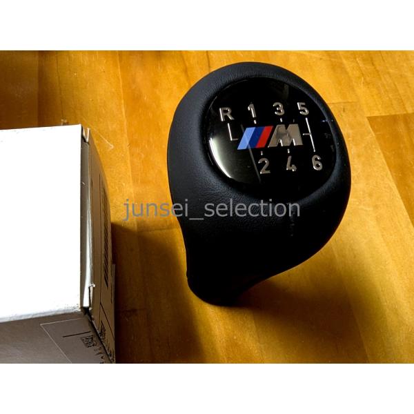 BMW 純正 BMW Performanceパッケージ用 ヘビーウェイト Mレザーシフトノブ 6MT E36 E46 E85 E86 Z4 E87 E82 E90 E92