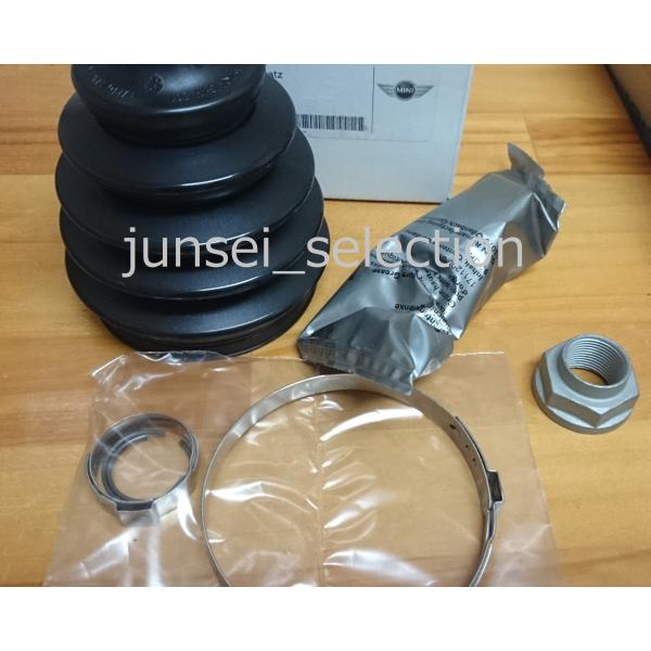 BMW MINI 純正 R52 R53 AT車 フロント ドライブシャフトブーツ アウター側 リペアキット + ハブナット 1set(片側分)