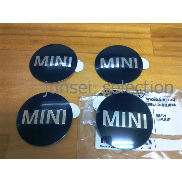 BMW MINI 純正 ホイールエンブレム センターキャップ シール 4枚set R50 R52 R53 R56 R55 R57 R58 R59 R60 R61 ONE COOPER S D SD ALL4 JCW