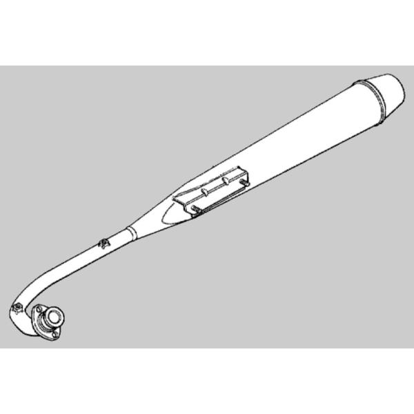 ホンダ（HONDA） マフラーCOMP.,エキゾースト 部品番号：18350-GT0-000