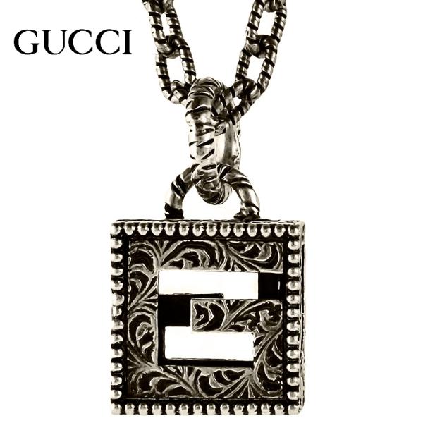 GUCCI グッチ 552768-J8400/0811 ネックレス シルバー925 GUCCI グッチ 552768-J8400/0811 ネックレス シルバー925