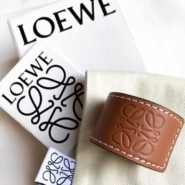 ロエベ LOEWE スラップ ブレスレット スモール (カーフ) 119.19.336