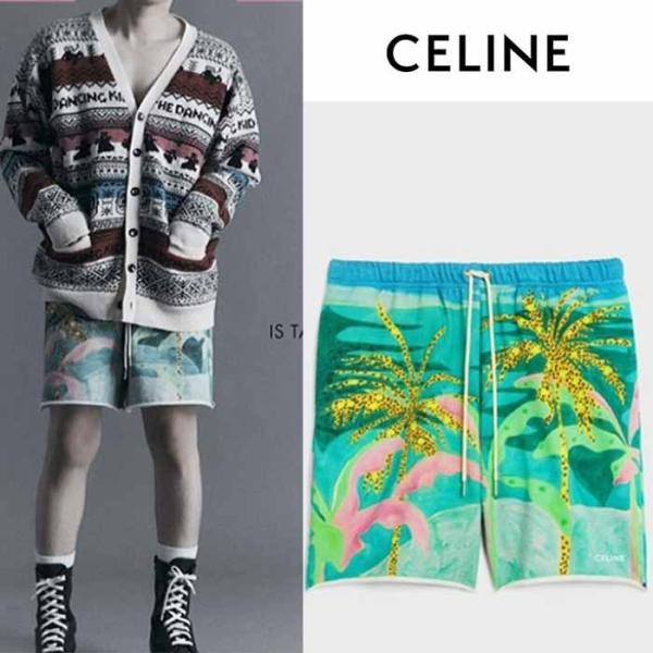 セリーヌ CELINE 国内完売 タイソン・リーダー コラボ ショート