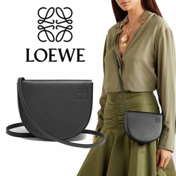 ロエベ LOEWE ヒールミニバッグ ショルダーバッグ 109.54.V01 ブラック