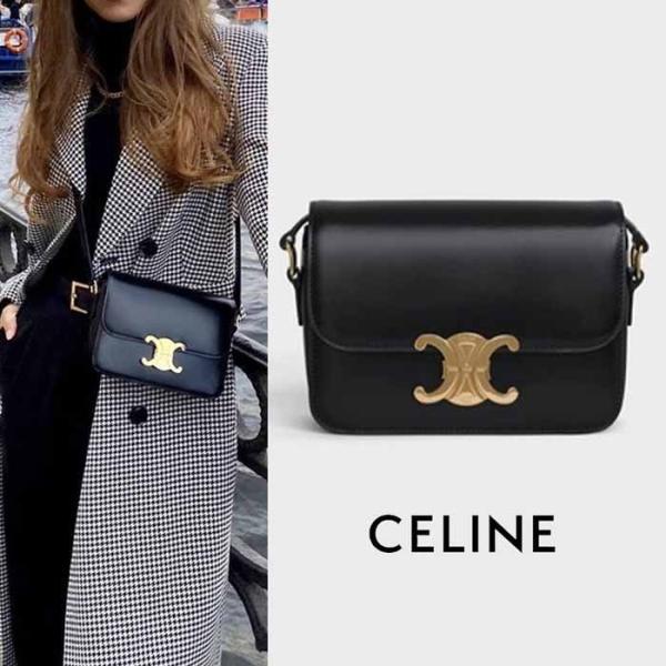 CELINE セリーヌ スモール トリオンフ ショルダーバッグ 188423BF4