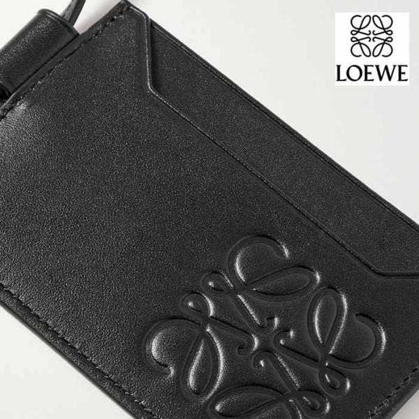 ロエベ LOEWE プレーン カードホルダー ネックレス 0010528701
