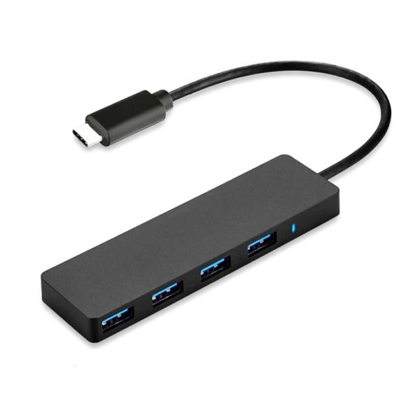 【商品仕様】商品名：Type c USBハブ 4ポート 高速USB3.0 充電 データ転送 薄型 軽量ポートの拡張 コンピュータのType cポート一つで、USB 3.0 4ポートまで接続可能となります。 高速データ転送 最大5Gbpsのデ...