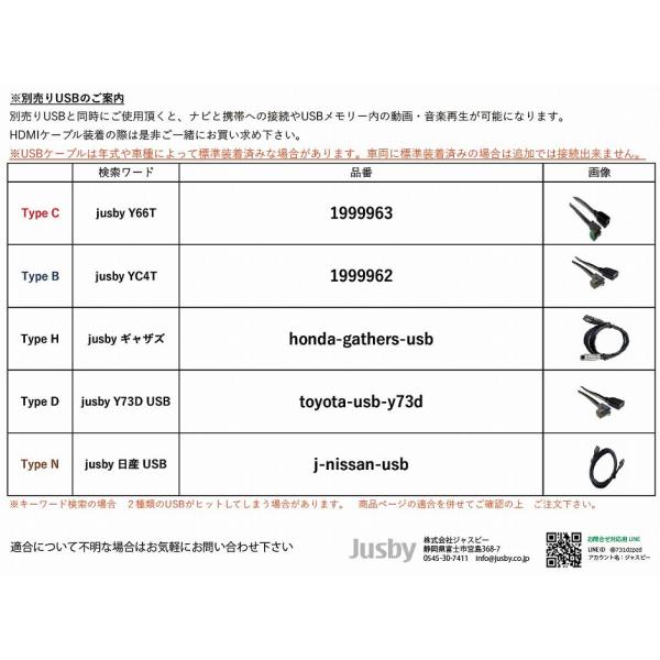 HDMI E�^�C�v�Y-A�^�C�v�Y (�@��ʎ���t)�J�[�i�r�p�g���^ �z���_ ���Y�����i�rNSZT-Y68T Y66T W68T Z68T Y64T VXM-217 227 VFNi 187 VFNi VFEi 114 jusby ���i�摜5