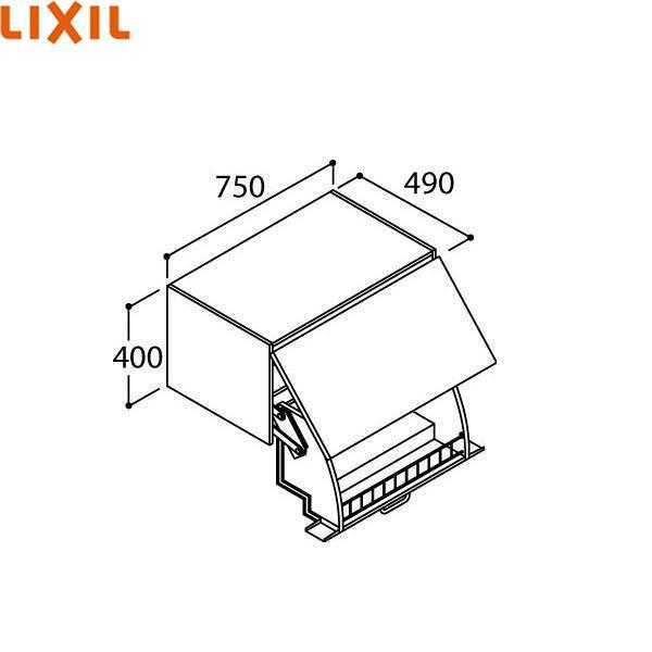 AR1U-755W NV LIXIL/INAX PIARAsA Abp[Lrlbg Ԍ750mm _E@\t X^_[h