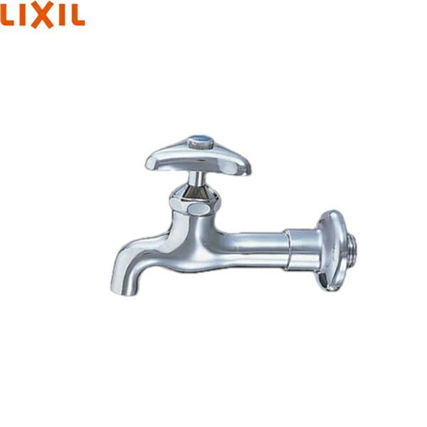 LF-7KE-19-U リクシル LIXIL/INAX 送り座付胴長横水栓(固定コマ式) 送料無料