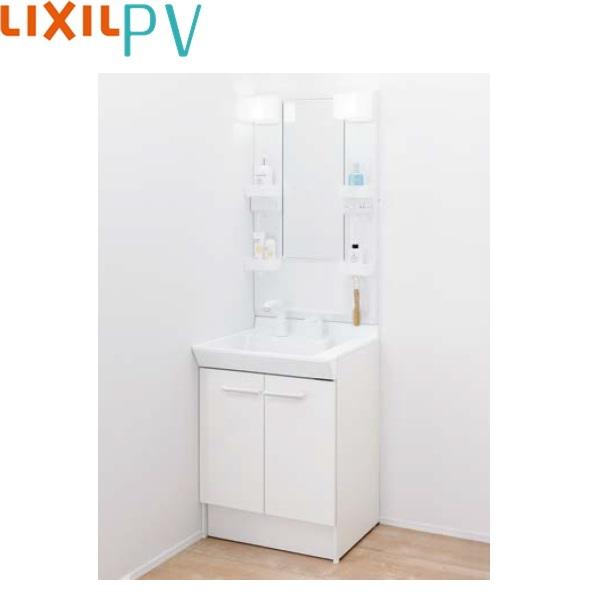 【未使用品】【店頭引取限定】LIXIL  2枚扉洗面化粧台　PV1N-605SY/VP1H＋MPV1-601YJU　25,300円（税込） LIXIL（リクシル） PVシリーズ 洗面化粧台 PV2N-605SY-VP1H-MPV1