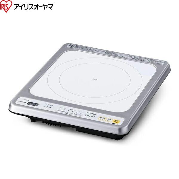 他サイト： IHC-B113-W アイリスオーヤマ IRIS OHYAMA  IHコンロ ビルトインタイプ 1口 100V 1400W 6段階加熱 タイマー付き ガラスプレート 取付工事必要 ホワイト 送料無料の商品画像