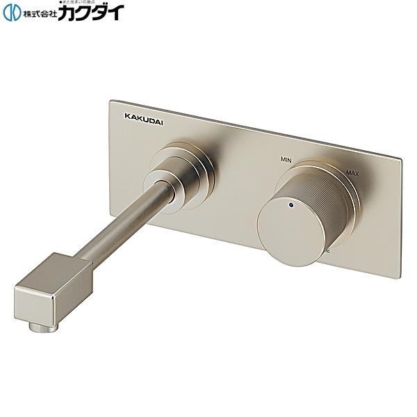 729-100B-MN カクダイ KAKUDAI 壁ユニット水栓 ロング 送料無料