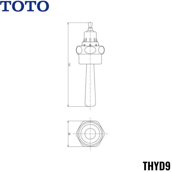 TOTO THYD9 トイレまわり取り替えパーツ フラッシュバルブ用