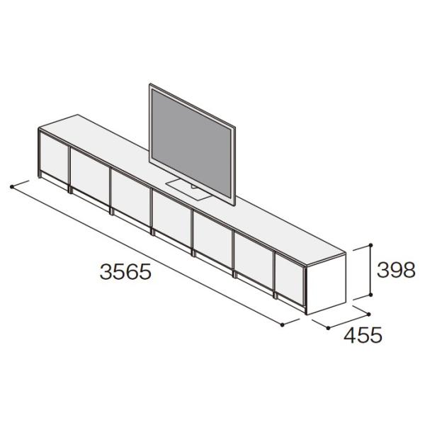 壁面収納 パナソニック キュビオス 幅3 565mm 奥行450mm Lv 53t リビング収納 収納 Buyee 日本代购平台 产品购物网站大全 Buyee一站式代购 Bot Online