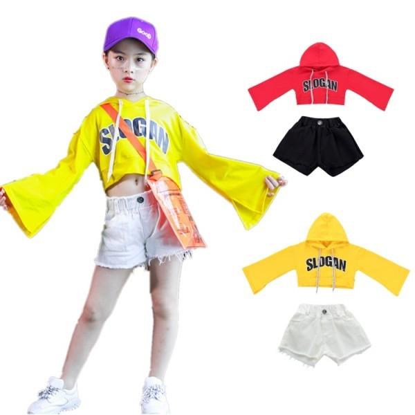 ダンス衣装 ヒップホップ キッズダンス衣装 セパレート キッズ ダンス 衣装 上下 ダンス衣装 セットアップ 子供服 パーカー 短パン 女の子 オシャレ Rge 934 Just For You Online Store 通販 Yahoo ショッピング