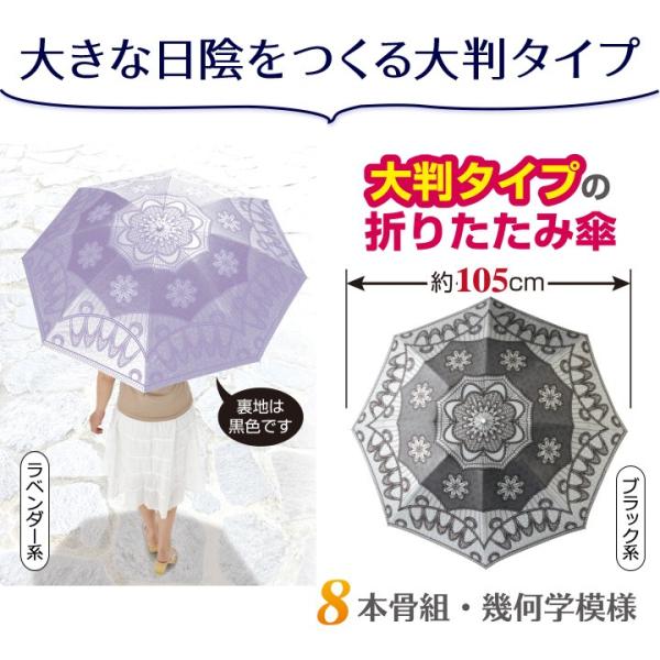 日傘 折りたたみ 軽量 遮光 晴雨兼用 遮熱 涼しい 大判 大きい レディース 白 黒uvカット 99 遮熱 おしゃれ 紫外線対策 涼感 遮光率99 99 日かげ Buyee 日本代购平台 产品购物网站大全 Buyee一站式代购 Bot Online