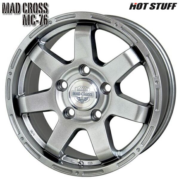 HOT STUFF ホットスタッフ マッドクロス MC-76 18インチ 8.0J 5H150 + 