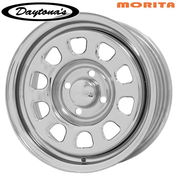 ★美品　デイトナ　15-7J 114.3-5H タイヤ４本付 DAYTONA'S ホイール4本セット デイトナ ブラック 15インチ 7.0J 5穴
