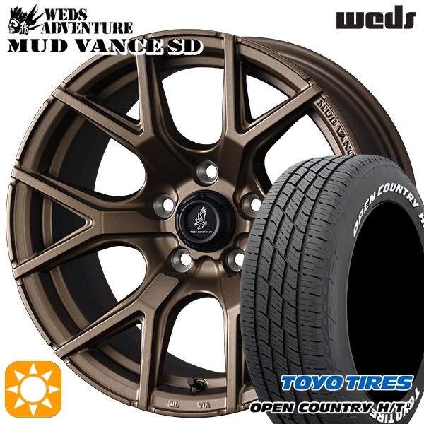 サマータイヤ ホイール4本セット 235/60R18インチ 5H114.3 Weds MUD VANCE SD マッドヴァンス SD BR トーヨー オープンカ