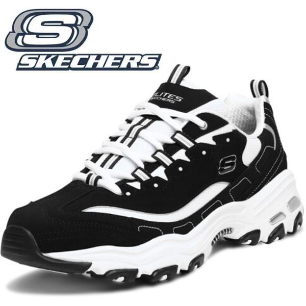 SKECHERS（スケッチャーズ） メンズ スニーカー 黒 新作 厚底