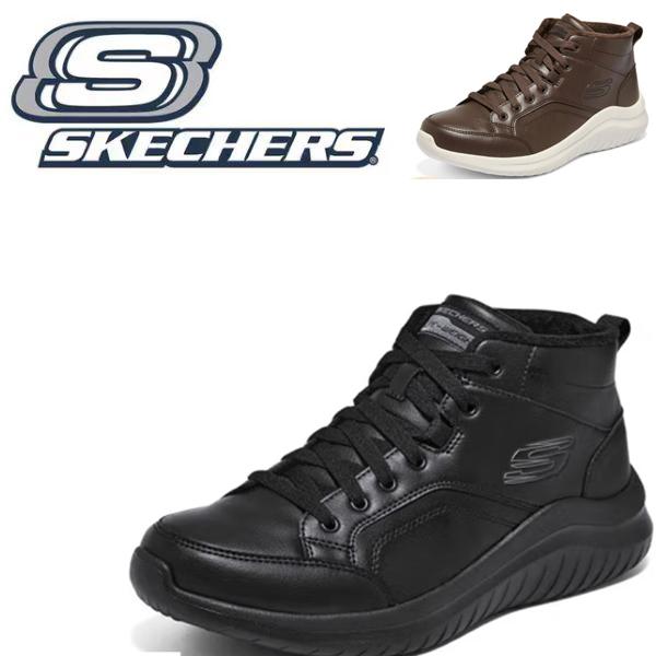 SKECHERS スケッチャーズ スニーカー メンズ ミッドカット ハイカット