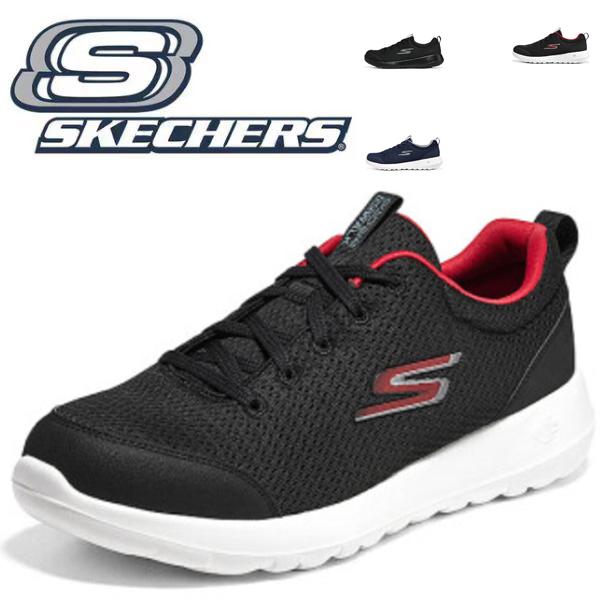 SKECHERS スケッチャーズ スニーカー メンズ 滑りにくい靴 黒 ブラック 