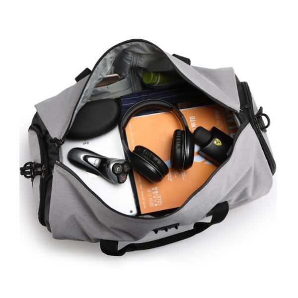 OZUKO ドラムバッグ 手提げバッグ リュックサック 斜めがけ 3way ノートPC タブレット収納 カバン 男女兼用 大容量 靴収納 防水 多目的旅行 スポーツジーム通い