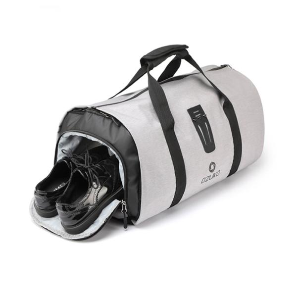 OZUKO ドラムバッグ 手提げバッグ リュックサック 斜めがけ 3way ノートPC タブレット収納 カバン 男女兼用 大容量 靴収納 防水 多目的旅行 スポーツジーム通い