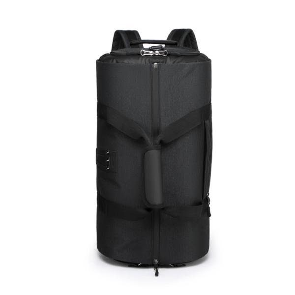 OZUKO ドラムバッグ 手提げバッグ リュックサック 斜めがけ 3way ノートPC タブレット収納 カバン 男女兼用 大容量 靴収納 防水 多目的旅行 スポーツジーム通い