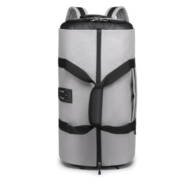 OZUKO ドラムバッグ 手提げバッグ リュックサック 斜めがけ 3way ノートPC タブレット収納 カバン 男女兼用 大容量 靴収納 防水 多目的旅行 スポーツジーム通い