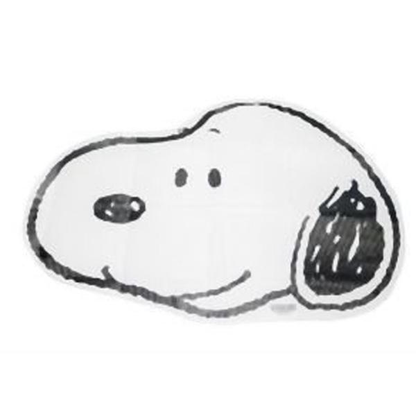 他サイト： アサヒ興洋　スヌーピー顔型クッションレジャーシート　約110×75cmの商品画像