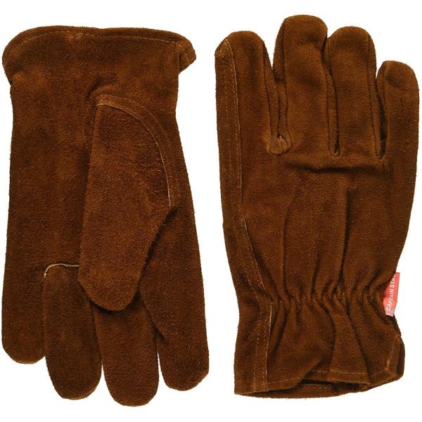 製品サイズ(約):全長25cm(フリーサイズ)、材質(品質):牛革、ダッチオーブンの使用時などキャンプ時の調理時に、牛革で素材が柔らかく作業しやすい、原産国:中国、