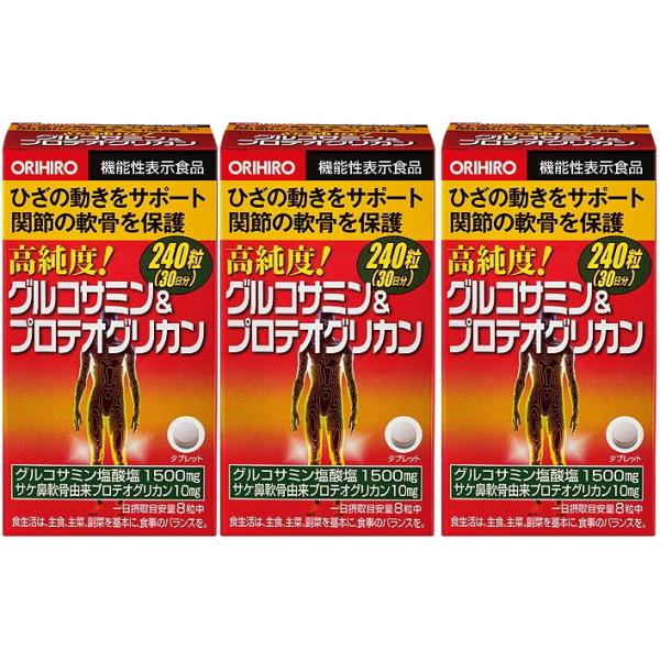 グルコサミン塩酸塩、サケ鼻軟骨由来プロテオグリカンの2種類を配合した機能性表示食品グルコサミン塩酸塩には「ひざの動きをサポートする機能」、サケ鼻軟骨由来プロテオグリカンには「関節の軟骨を保護する機能」が報告されており、ダブル素材でひざ関節を...