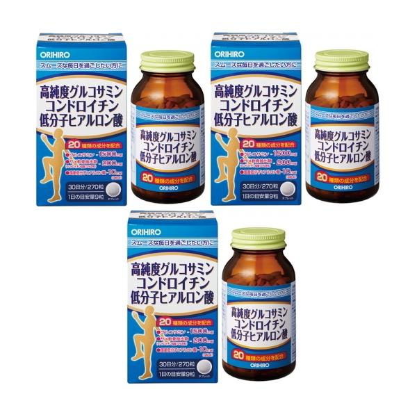 人気のグルコサミン、コンドロイチン、低分子ヒアルロン酸の三大成分をまとめて1つに。その他、サポート成分としてビタミン、ミネラルを含む17種類も配合しています。スムーズな毎日をサポートする食品としてお役立ていただけます。● 商品名 ： 高純度...