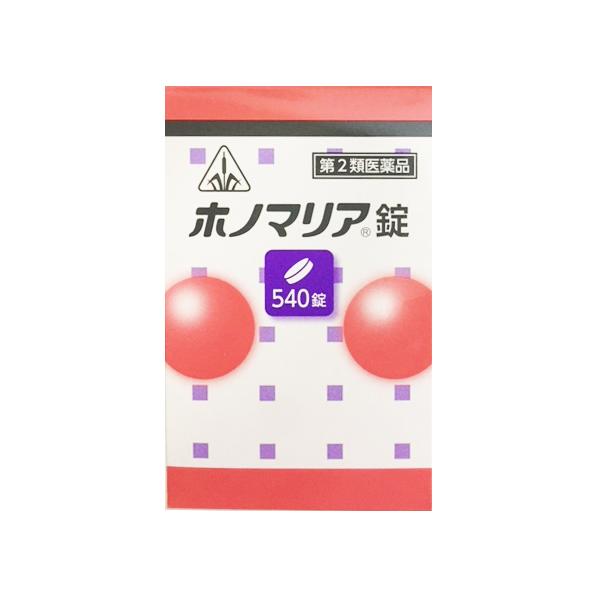 排尿痛・排尿困難などのつらい症状の回復を早めるように働きます。 ● リスク分類 ： 第2類医薬品● 商品名 ： ホノマリア錠● 内容量 ： 540錠● メーカー名 ： 剤盛堂薬品※当社から出荷した後【出荷通知メール】を送信します。
