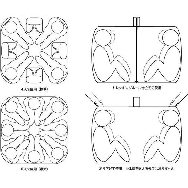 新世代ツェルト Em Shelter Iv エム シェルター４ ４ ８人用 Juza Field Gear ジュウザ フィールドギア Buyee Buyee Jasa Perwakilan Pembelian Barang Online Di Jepang